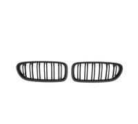 rejilla frontal Coche Parrilla Delantera De Coche Para Serie 5 F10 F11 520 535 530i 2010 2011 2012 2013 2014 2015 2016 2017 Rejilla Cromada Doble Listón