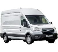 Rejilla frontal cromada, marco de rejilla de acero inoxidable y juego completo para Ford TRANSIT MK8 [2019-2023] (marco de rejilla delantera)