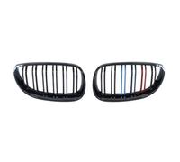 Rejilla Frontal De Doble Barra Parrilla Delantera Compatible Con E60 520i 523i 525i 528i 530i 535i 550i 5 Series 2003-2009 Auto Styling Parrilla Delantera Para Auto