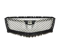 Rejilla Frontal Doble Para Cadillac XT5 2016-2021 2022 2023 Parrilla Delantera Coche Parrillas Carreras Parachoques Parrilla Capó Rejilla Malla(Plata)