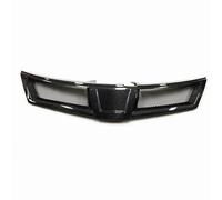 Rejilla Frontal Doble Para Nissan Para Versa 2007-2011 2012 Rejilla Delantera Coche Parrillas Carreras Parachoques Superior Capó Rejilla Malla(Fibra de carbon)
