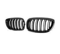 Rejilla Frontal Doble Parrilla Coche Parachoques Delantero Riñón Parrillas Carreras Negras Brillantes Rejillas Automóvil Para E46 Coupe 2 Puertas 2002-2005