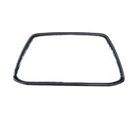 Rejilla Frontal Embellecedor Rejilla Cromada Alrededor Parrillas Carreras Marco Brillante Embellecedor Barra Luz Para Mitsubishi Para ASX 2010-2015 Coche Parrilla(2013-2015 black)