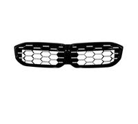 Rejilla Frontal Estilo Diamante Para Parachoques Delantero De Coche Parrilla Para Serie 3 G20 G21 LCI 2023 2024 2025 330i 320d Para M340i Parrilla Delantera(Black+Silver)