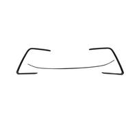 Rejilla frontal línea Estilo Coche Rejilla Negra Brillante Kit Carrocería Deportiva Frontal Versión Europea Para VW Para Tiguan MK2 R 2020 2021 2022 Parrilla