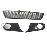 Rejilla frontal línea Para VW Para Golf Para Jetta MK6 2009-2012 2013 Exacto Panal Parachoques Delantero Rejilla Inferior Conjunto Parrilla Antiniebla Negra Parrilla