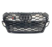 Rejilla frontal negra con orificios para sensores para Audi A5 S-Line (2019 en adelante)
