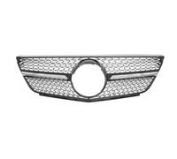 Rejilla Frontal Para Benz Para Clase B W245 2009-2011 B160 B180 B200 B250 Rejilla Parachoques Delantero Negra Con Diseño Diamantes Negros Cromados Rejillas Delanteras(Diamonds-Black)