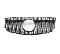 Rejilla Frontal Para Benz Para X204 GLK250 GLK300 GLK350 2013-2015 GT Estilo Parrilla De Malla Negra Sin Orificio Para Cámara Rejilla Delantera