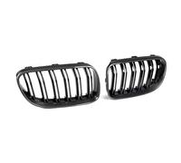Rejilla Frontal Para BMW Serie 3 E92 E93 LCI 2010-2013 Parrillas Carreras Fibra Carbono Parachoques Delantero Rejilla Riñón Capó Doble Listón