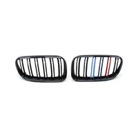 Rejilla Frontal Para BMW Serie 3 E92 E93 Para M3 Coupé LCI 2010-2013 Parrilla Delantera Riñón Doble Negra(M Color)
