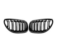 Rejilla Frontal Para BMW Serie 5 E60 E61 Para M5 525i 530i 2003-2010 Parrilla Riñón Doble Listón Negra Brillante