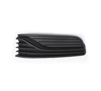 Rejilla Frontal Parachoques Delantero Coche DRL Luz Antiniebla Diurna Lámpara Cubierta Rejilla Marco Para VW Para Polo 6C Hatchback 2014-2016 2017 Coche Parrilla(No hole left)