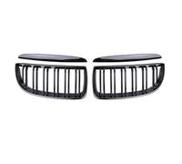 Rejilla Frontal Parachoques Delantero Compatible Con E90 E91 320i 323i 328i 335i 3 Series 2005-2008 Parrilla Doble Línea Negra Brillante Estilo Automático Parrilla Delantero
