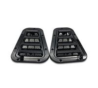 Rejilla Frontal Parachoques Delantero Rejilla para Land para Rover para Defender 2004-2015 2016 2017 2018 2019 Capó Delantero Motor Automóvil Embellecedor Lateral Salida Vent Cubierta