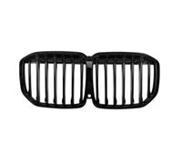Rejilla Frontal Parrillas Delanteras De Rejilla De Riñón ABS Accesorios Para Parachoques Coche Para X7 G07 LCI 2023+ Coche Parrilla(Glossy Black 1 Line)