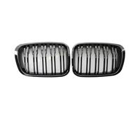 Rejilla Frontal Parrillas Riñón Doble Línea En Negro Brillante Para E46 De 4 Puertas (1998, 1999, 2000 Y 2001), 1 Par, Cubierta Parrilla Delantera Para Capó Coche Parrilla Delantera