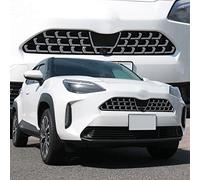 Rejilla Frontal Pegatina Embellecedora Rejilla Delantera Para Toyota Para Yaris 2021 2022 Cross Car Styling ABS Rejillas Parachoques Delantero