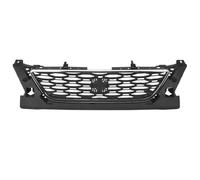 Rejilla Frontal Rejilla Parachoques Delantera Con Marco Cromado Para SEAT Para Leon Para FR 5F MK3 Pre-facelift Años 2013 A 2017 5F0853654D989 Coche Parrilla