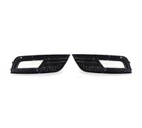 Rejilla Frontal Rejillas Antiniebla Parachoques Delantero Coche Para A4 B8.5 Edición Estándar 2013-2016 Rejillas Parachoques Delantero(Negro)
