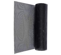 Rejilla Frontal Universal Car Grill Mesh Aleación Aluminio Auto Grille Insert Parachoques Agujero Rómbico Rejillas Parachoques Delantero(10x20mm)