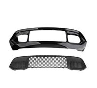 Rejilla Inferior Delantera Y Bisel Parachoques Para Jeep Para Grand Cherokee 2017 2018 2019 2020 2021 2022 Rejillas Delanteras Coche(Black 2)