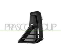 REJILLA IZQUIERDA PARACHOQUES DELANTERO-NEGRO-BRILLANTE-CON ORIFICIO PDC + SO...