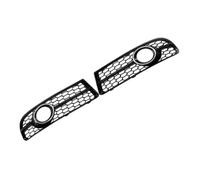 Rejilla lámpara antiniebla Compatible Con A4 S4 B7 Para S-Line 2005 2006 2007 2008 Cubierta Luz Antiniebla Parachoques Delantero Inferior Coche Marco Ajuste De Rejilla Panal