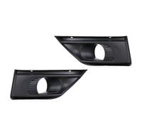 Rejilla luz Antiniebla Compatible Con Citroen Para C4 Para Piasso Rejilla Luz Antiniebla Parachoques Delantero Cubierta Para Marco Inferior Juego Bisel 7414SC(1 Pair)