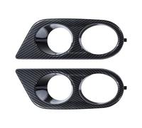 Rejilla Luz Antiniebla Compatible Con Para E46 M3 2001 2002 2003 2004 2005 2006 Marco Cubierta De Parrilla De Luz Antiniebla Capó De Lámpara Embellecedor(Carbon Fiber Black)