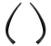 Rejilla Luz Antiniebla Para Benz Clase C W205 C180 C200 C260 C43 AMG 2015-2018 Alerón Parachoques Delantero Cubierta Faro Antiniebla Kit Carrocería Con Divisor Cuchilla Aire OUSDUO(Carbon Fiber look1)