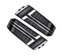 Rejilla Luz Antiniebla Rejilla Inferior Del Parachoques Delantero Para A4 B9 S-L 2016 2017 2018 Números De Pieza 8W0807681F Y 8W0807682F(Chrome Silver)