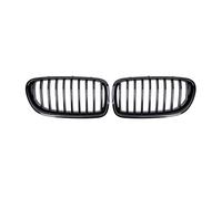 Rejilla Malla Para Grille F10 F11 F18 parrilla delantera de riñón parrillas de carreras parrilla negra brillante 5-Series 520i 523i 525i 2010-2016 Racing Grill(Negro brillante)
