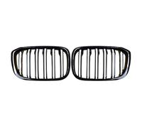 Rejilla Malla Parachoques Compatible Con Para X3 X4 G01 G02 G08 2018 2019 2020 Parrillas De Parachoques Delanteras De Una Sola Línea En Negro Brillante Accesorios Para Automóviles