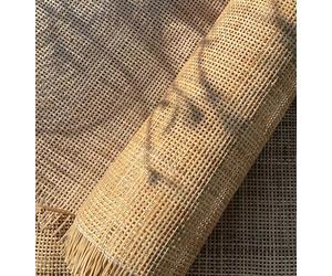 Rejilla Mimbre Natural 50 x 800cm, Ratan Rollo Mimbre, Mimbre Rollo, Rattan, rollo ratan, Ratan Natural por Metros, Rollo de Mimbre para Muebles, Silla ratan Aparador Cabecero Zapatero Armario ratan