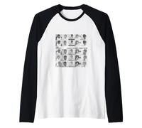 Rejilla Oficial de Fotos de The Kooks Camiseta Manga Raglan