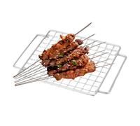 Rejilla para al aire libre,Rejillas para parrilla de barbacoa - Rejillas para Rejilla para cocinar barbacoa de acero inoxidable,Accesorios de cocina para parrilla de para jardín de picnic al