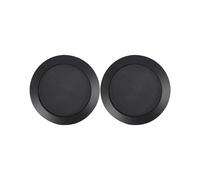 Rejilla para altavoz de techo, rejilla de audio integrada de 4 pulgadas (negra)