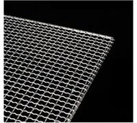 Rejilla para Barbacoa de Acero Inoxidable 304 Cuadrada con, 43x29,5 cm | Resistente a altas temperaturas, fácil de limpiar, ideal para parrilladas al aire libre y uso en horno
