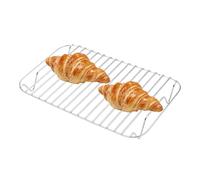 Rejilla Para Calentar Plancha - Rejilla Plateada De Soporte Para Cocinar Para Uso En Cocina, Construcción Resistente Al Calor | Herramienta Versátil Para Y Enfriar, Marco Fuerte, Perfecto Para Ba