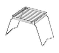 Rejilla para Cocinar en Fogata Equipo De Cocina En Acero Inoxidable Con