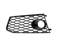 Rejilla para faros antiniebla Compatible Con Rs7 2014 2015 2016 2017 2018 4G8807681G Parachoques Delantero Izquierdo/derecho Lámpara De Luz Antiniebla Cubierta De Rejilla De Panal Conjunto Negro(Lef