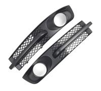 Rejilla para Faros antiniebla Compatible con VW Sharan 2000-2005 2006 2007 2008 2009 2010 2 Piezas Rejilla para Cubrir el Orificio de la luz antiniebla Delantera del Coche