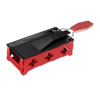 Rejilla para la preparación de raclette de queso - Utensilio de cocina para parrilla - Sartén para derretir queso a luz de vela, para dormitorio, , camping, picnic y jardín