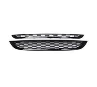 Rejilla Para Para MINI For One Para R50 R52 R53 2002-2006 2 Piezas De Cubierta Rejilla Superior E Inferior Parachoques Delantero Rejilla Estirada