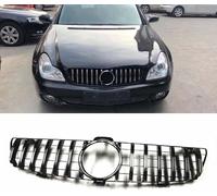 Rejilla para Parachoques Delantero Coche para Mercedes Benz W219 CLS Class CLS500 CLS350 2005-2008,Rejillas Frontales de Radiador,Calandra de Malla,Rejilla de Admisión Ventilacion