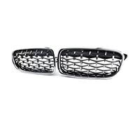 Rejilla Para Parrilla Delantera Riñón Chrome Diamond Grill Para Serie 3 F30 F31 F35 2011-2019 Rejilla Estirada
