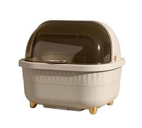 Rejilla para secar platos, almacenamiento de vajilla a prueba de polvo, soporte para escurridor de platos de 45x30x20 cm para habitantes, inquilinos, cocina casera, dormitorio de RV, accesorio de coci