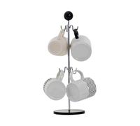 Rejilla para secar Tazas, escurridor para secar Botellas - Rejilla de Secado a Prueba de óxido,Estante para Tazas Que Ahorra Espacio con Estructura Invertida para Cocina, Comedor, oficinas, cafetería