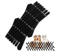 Rejilla para ventana de coche | Protector de ventana extensible para mascotas en el coche | Protección de riel extensible para autocaravana, minivan, camión, SUV, coche, sedán